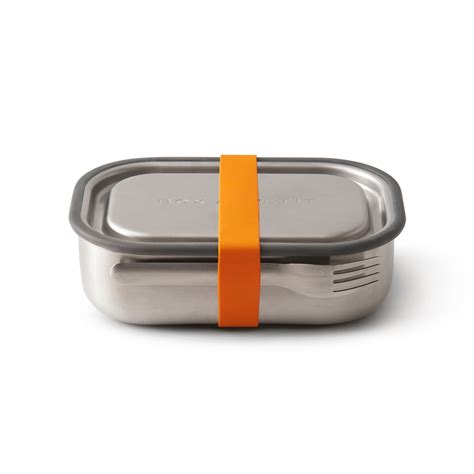 black blum orange stainless steel lunch box|black blum truro discounter.